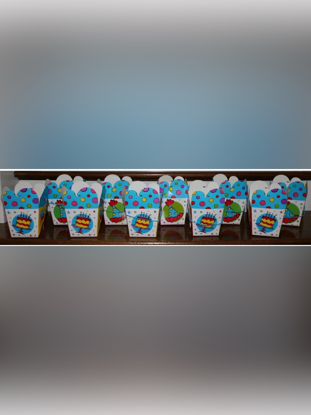 Set of 10 Birthday Party Favor Treat Boxes Chinese Food To Go Style Containers